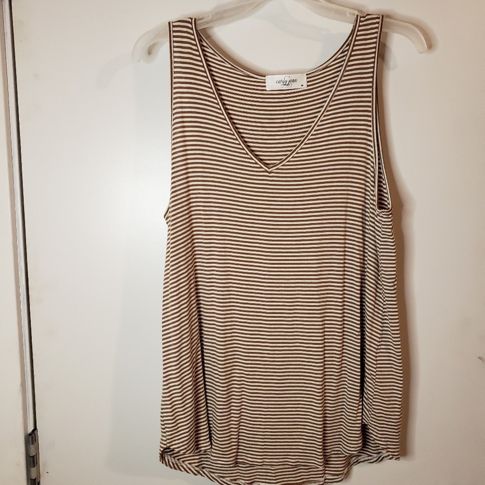 CJLA Mustard stripped tank